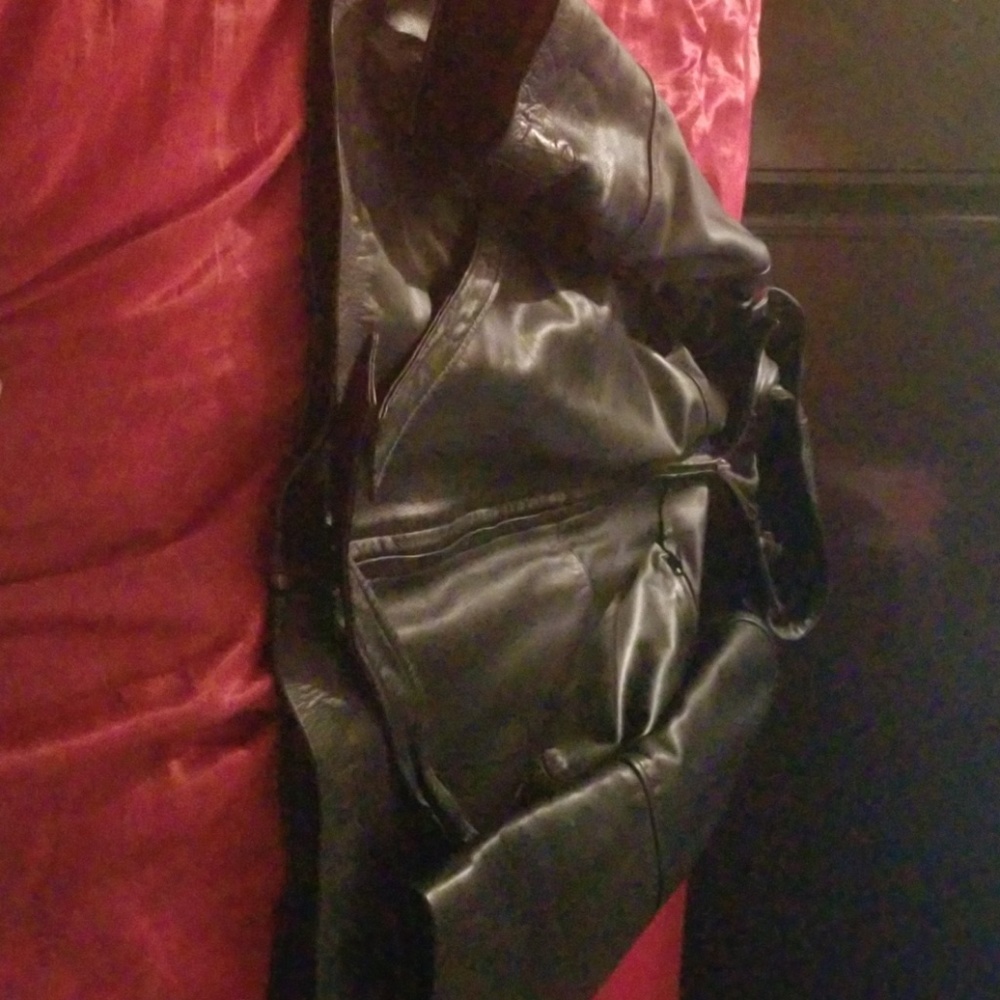 MEN'S 3XL BLACK SHORT MINI TRENCH COAT WIT HOOD!!!